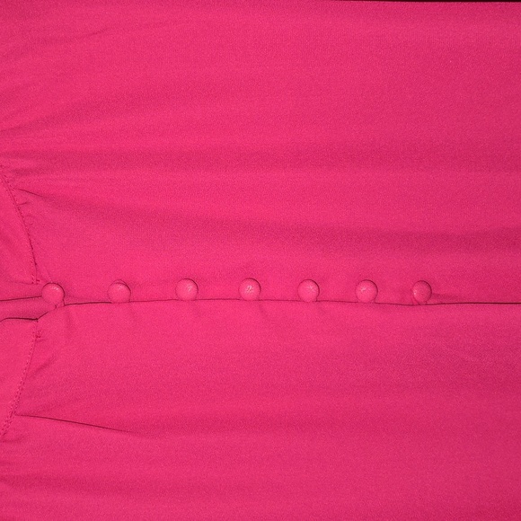 Zac & Rachel Tiered Sleeve Button Front Blouse Women’s Plus Size Top 2x - Picture 4 of 13